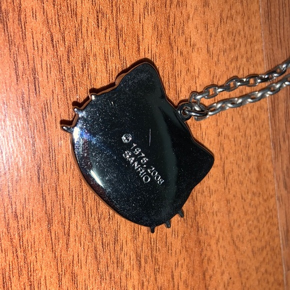 Hello Kitty by Sanrio Pink Face Rhinestone Necklace - Picture 6 of 9